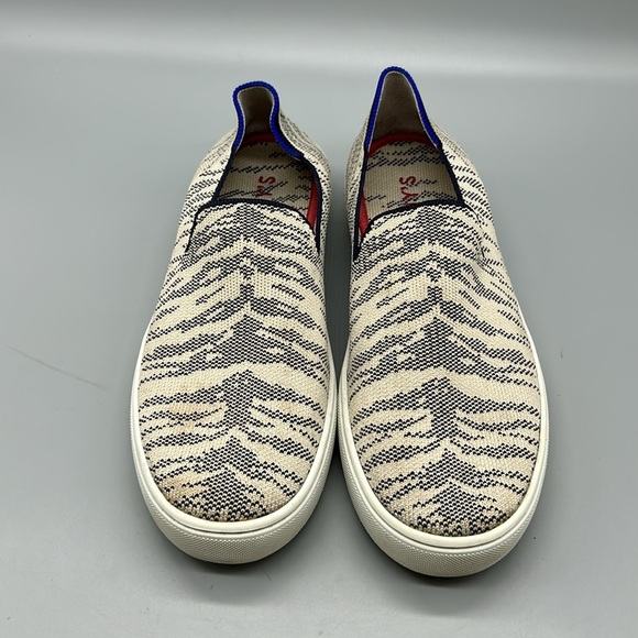 Rothy’s | Animal Zebra Print Sneakers - Picture 3 of 6
